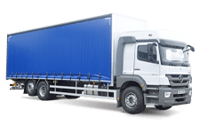 Car Hire Kidderminster - 26 Tonne Curtain Side Truck - Truck hire Kidderminster
